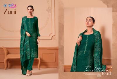 Vipul zurii silk dress material wholesale